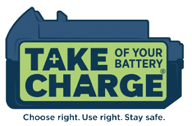 Take Charge of Your Battery logo