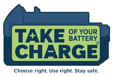 Take Charge of Your Battery Logo